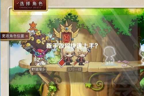 新手如何快速上手？